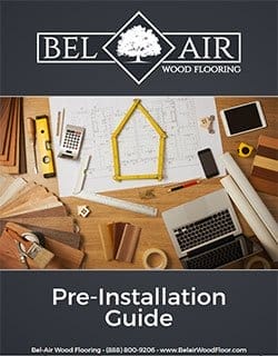 belair wood floor pre installation guide