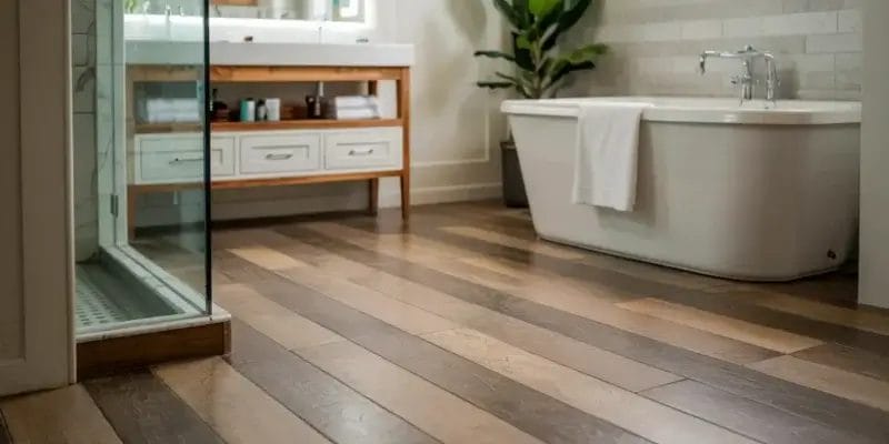 engineered hardwood bathroom flooring moisture resistant